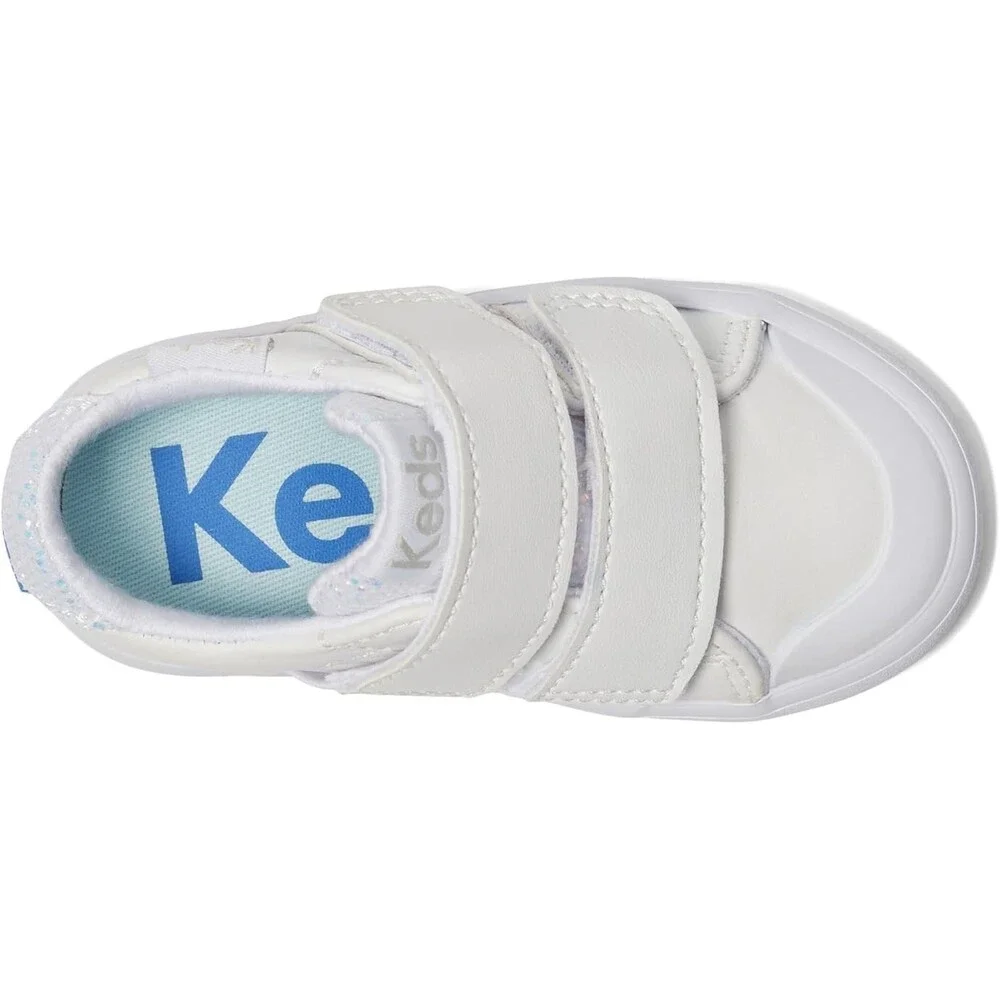 Keds Courtney HL KE00684100-001 Sneaker Toddler US 9 White Casual Shoes HTAT1511